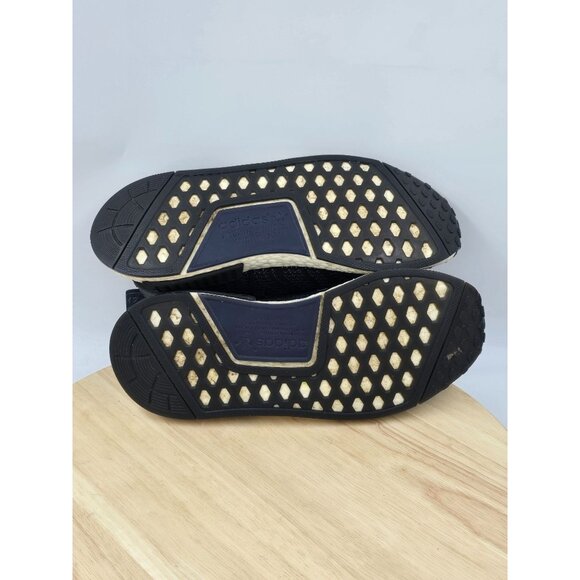 Adidas NMD_R1 STLT Primeknit Noble Indigo Athletic Running Shoes Womens sz 7 - Picture 7 of 9